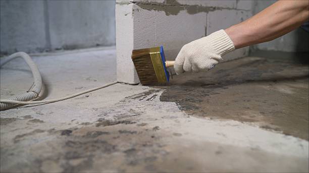 SJ Waterproofing Pros Basement Waterproofing coverage map for New Plymouth, OH and surrounding area